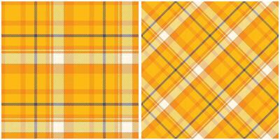 Tartan Plaid nahtlos Muster. Prüfer Muster. traditionell schottisch gewebte Stoff. Holzfäller Hemd Flanell Textil. Muster Fliese Swatch inbegriffen. vektor