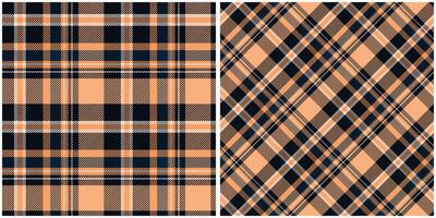 tartan pläd sömlös mönster. abstrakt kolla upp pläd mönster. flanell skjorta tartan mönster. trendig plattor för bakgrundsbilder. vektor