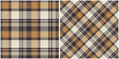 klassisch schottisch Tartan Design. Plaid Muster nahtlos. traditionell schottisch gewebte Stoff. Holzfäller Hemd Flanell Textil. Muster Fliese Swatch inbegriffen. vektor