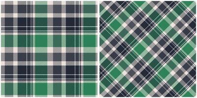 Tartan Plaid nahtlos Muster. Prüfer Muster. traditionell schottisch gewebte Stoff. Holzfäller Hemd Flanell Textil. Muster Fliese Swatch inbegriffen. vektor