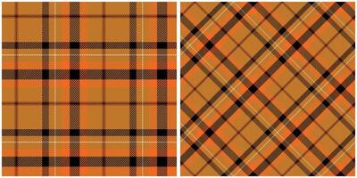 Tartan Muster nahtlos. abstrakt prüfen Plaid Muster nahtlos Tartan Illustration einstellen zum Schal, Decke, andere modern Frühling Sommer- Herbst Winter Urlaub Stoff drucken. vektor