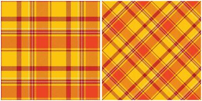 Tartan Plaid nahtlos Muster. klassisch schottisch Tartan Design. traditionell schottisch gewebte Stoff. Holzfäller Hemd Flanell Textil. Muster Fliese Swatch inbegriffen. vektor