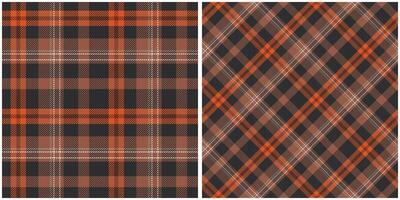 Tartan Plaid Muster nahtlos. Prüfer Muster. Flanell Hemd Tartan Muster. modisch Fliesen Illustration zum Tapeten. vektor