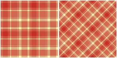 Tartan Plaid Muster nahtlos. Tartan nahtlos Muster. Flanell Hemd Tartan Muster. modisch Fliesen Illustration zum Tapeten. vektor