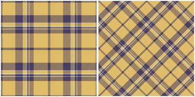 tartan pläd mönster sömlös. klassisk pläd tartan. traditionell skott vävd tyg. skogsarbetare skjorta flanell textil. mönster bricka swatch ingår. vektor