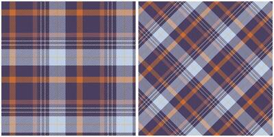 Tartan Plaid Muster nahtlos. klassisch Plaid Schottenstoff. nahtlos Tartan Illustration einstellen zum Schal, Decke, andere modern Frühling Sommer- Herbst Winter Urlaub Stoff drucken. vektor