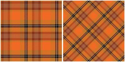 Tartan nahtlos Muster. Süss Prüfer Muster traditionell schottisch gewebte Stoff. Holzfäller Hemd Flanell Textil. Muster Fliese Swatch inbegriffen. vektor