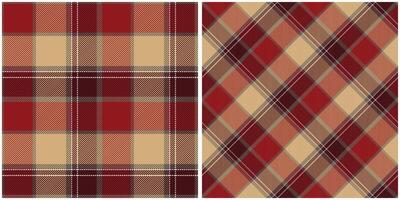 tartan pläd mönster sömlös. klassisk skott tartan design. sömlös tartan illustration uppsättning för scarf, filt, Övrig modern vår sommar höst vinter- Semester tyg skriva ut. vektor