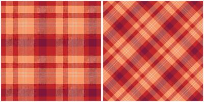 schottisch Tartan Plaid nahtlos Muster, Tartan nahtlos Muster. Vorlage zum Design Ornament. nahtlos Stoff Textur. Illustration vektor