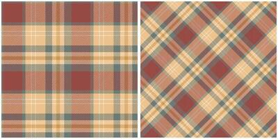 schottisch Tartan Plaid nahtlos Muster, Tartan Plaid Muster nahtlos. zum Schal, Kleid, Rock, andere modern Frühling Herbst Winter Mode Textil- Design. vektor