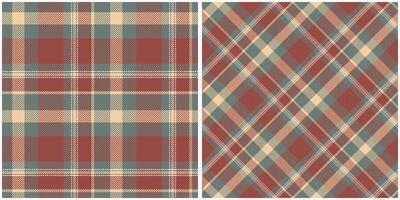 schottisch Tartan Plaid nahtlos Muster, abstrakt prüfen Plaid Muster. traditionell schottisch gewebte Stoff. Holzfäller Hemd Flanell Textil. Muster Fliese Swatch inbegriffen. vektor