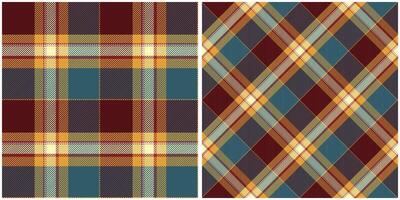 skott tartan pläd sömlös mönster, abstrakt kolla upp pläd mönster. mall för design prydnad. sömlös tyg textur. illustration vektor