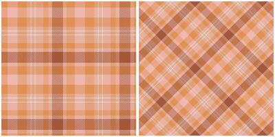 Tartan Plaid Muster nahtlos. schottisch Plaid, Vorlage zum Design Ornament. nahtlos Stoff Textur. Illustration vektor