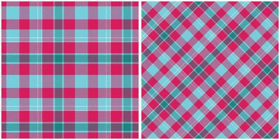 Tartan Plaid Muster nahtlos. abstrakt prüfen Plaid Muster. nahtlos Tartan Illustration einstellen zum Schal, Decke, andere modern Frühling Sommer- Herbst Winter Urlaub Stoff drucken. vektor