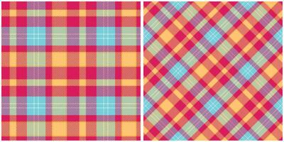 tartan pläd mönster sömlös. abstrakt kolla upp pläd mönster. traditionell skott vävd tyg. skogsarbetare skjorta flanell textil. mönster bricka swatch ingår. vektor