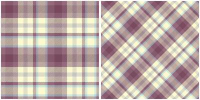 schottisch Tartan Plaid nahtlos Muster, Schachbrett Muster. Vorlage zum Design Ornament. nahtlos Stoff Textur. Illustration vektor