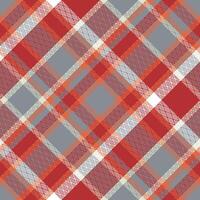 Tartan Muster nahtlos. Pastell- Gingham Muster Flanell Hemd Tartan Muster. modisch Fliesen zum Tapeten. vektor