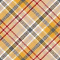 Tartan Muster nahtlos. abstrakt prüfen Plaid Muster traditionell schottisch gewebte Stoff. Holzfäller Hemd Flanell Textil. Muster Fliese Swatch inbegriffen. vektor