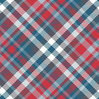 Tartan nahtlos Muster. schottisch Plaid, Flanell Hemd Tartan Muster. modisch Fliesen zum Tapeten. vektor