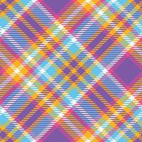 Tartan nahtlos Muster. traditionell schottisch kariert Hintergrund. nahtlos Tartan Illustration einstellen zum Schal, Decke, andere modern Frühling Sommer- Herbst Winter Urlaub Stoff drucken. vektor