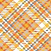 Tartan nahtlos Muster. Süss Pastell- Plaid Muster Flanell Hemd Tartan Muster. modisch Fliesen zum Tapeten. vektor