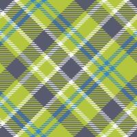 kariert Muster nahtlos. abstrakt prüfen Plaid Muster Vorlage zum Design Ornament. nahtlos Stoff Textur. vektor