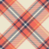 Plaid Muster nahtlos. Tartan nahtlos Muster Flanell Hemd Tartan Muster. modisch Fliesen zum Tapeten. vektor