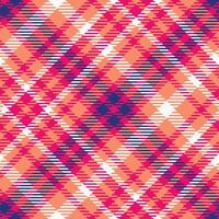 Plaid Muster nahtlos. Tartan Plaid nahtlos Muster. traditionell schottisch gewebte Stoff. Holzfäller Hemd Flanell Textil. Muster Fliese Swatch inbegriffen. vektor