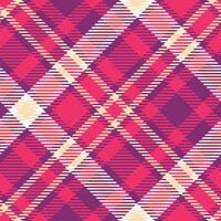 Plaid Muster nahtlos. Prüfer Muster zum Hemd Druck, Kleidung, Kleider, Tischdecken, Decken, Bettwäsche, Papier, Steppdecke, Stoff und andere Textil- Produkte. vektor