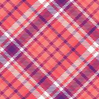 Plaid Muster nahtlos. traditionell schottisch kariert Hintergrund. Flanell Hemd Tartan Muster. modisch Fliesen zum Tapeten. vektor