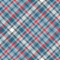 Tartan nahtlos Muster. Tartan Plaid nahtlos Muster. Flanell Hemd Tartan Muster. modisch Fliesen zum Tapeten. vektor