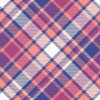 schottisch Tartan nahtlos Muster. Schachbrett Muster traditionell schottisch gewebte Stoff. Holzfäller Hemd Flanell Textil. Muster Fliese Swatch inbegriffen. vektor