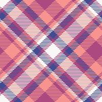 schottisch Tartan nahtlos Muster. Schachbrett Muster Vorlage zum Design Ornament. nahtlos Stoff Textur. vektor