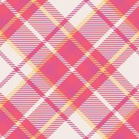 schottisch Tartan nahtlos Muster. traditionell schottisch kariert Hintergrund. Vorlage zum Design Ornament. nahtlos Stoff Textur. vektor