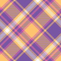 Tartan Plaid nahtlos Muster. kariert Muster nahtlos. Flanell Hemd Tartan Muster. modisch Fliesen zum Tapeten. vektor