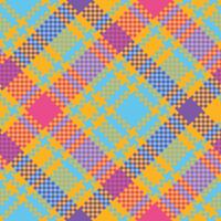 tartan sömlös mönster. abstrakt kolla upp pläd mönster mall för design prydnad. sömlös tyg textur. vektor