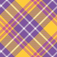 Tartan Plaid nahtlos Muster. klassisch Plaid Schottenstoff. nahtlos Tartan Illustration einstellen zum Schal, Decke, andere modern Frühling Sommer- Herbst Winter Urlaub Stoff drucken. vektor