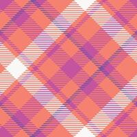 Tartan Plaid nahtlos Muster. klassisch schottisch Tartan Design. nahtlos Tartan Illustration einstellen zum Schal, Decke, andere modern Frühling Sommer- Herbst Winter Urlaub Stoff drucken. vektor