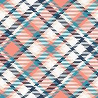 Tartan Plaid nahtlos Muster. abstrakt prüfen Plaid Muster. Vorlage zum Design Ornament. nahtlos Stoff Textur. vektor