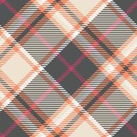 klassisch schottisch Tartan Design. Schachbrett Muster. Flanell Hemd Tartan Muster. modisch Fliesen zum Tapeten. vektor