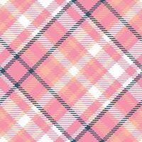 tartan pläd sömlös mönster. abstrakt kolla upp pläd mönster. mall för design prydnad. sömlös tyg textur. illustration vektor