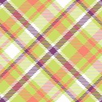 Tartan Plaid Muster nahtlos. Plaid Muster nahtlos. zum Schal, Kleid, Rock, andere modern Frühling Herbst Winter Mode Textil- Design. vektor