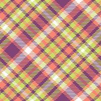 Tartan Plaid Muster nahtlos. Prüfer Muster. nahtlos Tartan Illustration einstellen zum Schal, Decke, andere modern Frühling Sommer- Herbst Winter Urlaub Stoff drucken. vektor