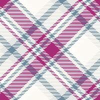 Tartan Plaid Muster nahtlos. Gingham Muster. zum Schal, Kleid, Rock, andere modern Frühling Herbst Winter Mode Textil- Design. vektor