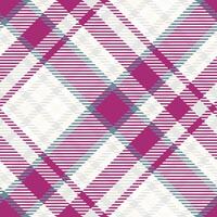 Tartan Plaid Muster nahtlos. klassisch Plaid Schottenstoff. zum Schal, Kleid, Rock, andere modern Frühling Herbst Winter Mode Textil- Design. vektor