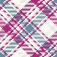 Tartan Plaid Muster nahtlos. klassisch Plaid Schottenstoff. Flanell Hemd Tartan Muster. modisch Fliesen Illustration zum Tapeten. vektor