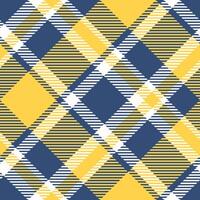 Tartan Plaid Muster nahtlos. klassisch schottisch Tartan Design. Vorlage zum Design Ornament. nahtlos Stoff Textur. Illustration vektor