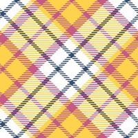 Tartan Plaid Muster nahtlos. abstrakt prüfen Plaid Muster. zum Schal, Kleid, Rock, andere modern Frühling Herbst Winter Mode Textil- Design. vektor