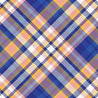 schottisch Tartan Plaid nahtlos Muster, Schachbrett Muster. traditionell schottisch gewebte Stoff. Holzfäller Hemd Flanell Textil. Muster Fliese Swatch inbegriffen. vektor