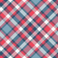 tartan pläd mönster sömlös. abstrakt kolla upp pläd mönster. mall för design prydnad. sömlös tyg textur. illustration vektor